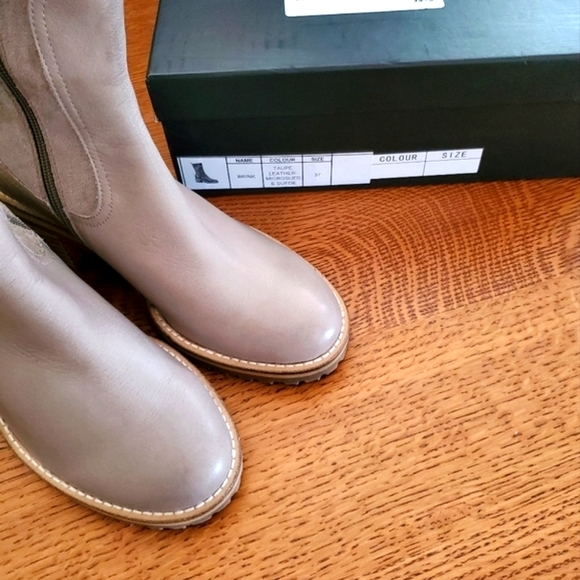 Silent D Brink Heeled Boots - taupe - Picture 5 of 10